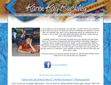 Tablet Screenshot of karenkaybuckley.com